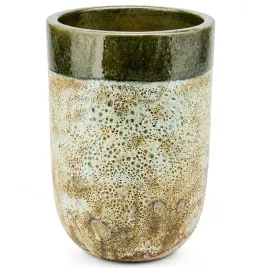 doniczka-ceramiczna-oslonka-okragla-vintage-wysoka-zgnita-zielen-35-cm