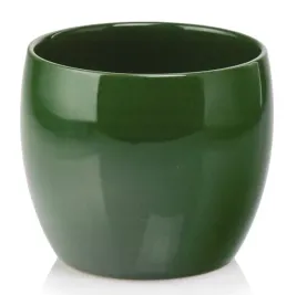 doniczka-ceramiczna-oslonka-okragla-gladka-zielona-20-cm