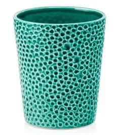 doniczka-ceramiczna-oslonka-okragla-tloczenia-turkusowa-13cm