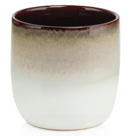doniczka-ceramiczna-oslonka-okragla-vintage-bezowo-brazowa-13-cm