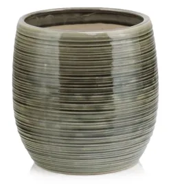 doniczka-ceramiczna-oslonka-okragla-prazkowana-brazowo-szara-22-cm