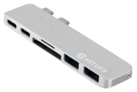 estuff-silver-hub-thunderbolt-40gb5k-macbook-pro