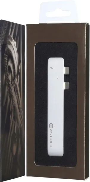 estuff-silver-hub-thunderbolt-40gb5k-macbook-pro-kod-producenta-es84122-silver