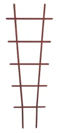 podpora-do-roslin-plastikowa-drabinka-do-kwiatow-brazowa-185x56cm