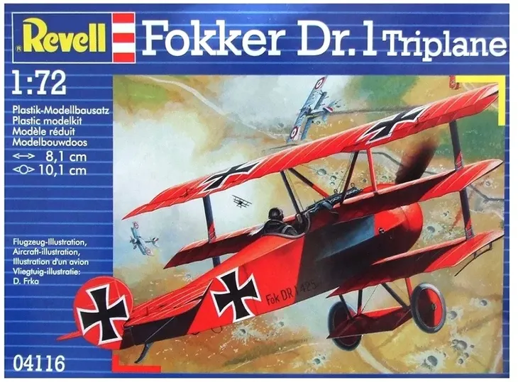 samolot-fokker-dr-1-triplane-marka-revell-stan-nowy