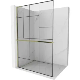 mexen-kioto-l-90x200cm-scianka-prysznicowa-czarny-zloty-stelaz