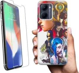 etui-na-realme-c33-telefon-wzory-arcane-szklo