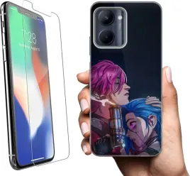 etui-na-realme-c33-telefon-wzory-arcane-szklo