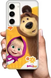 etui-na-samsung-galaxy-s23-telefon-wzory-masza-i-niedzwiedz
