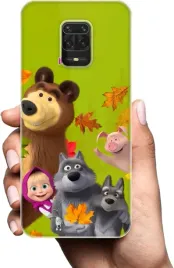 etui-na-xiaomi-redmi-note-9s-telefon-wzory-masza-i-niedzwiedz