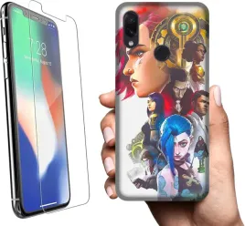 etui-na-xiaomi-redmi-note-7-telefon-wzory-arcane-szklo