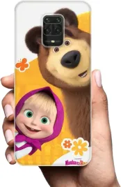 etui-na-xiaomi-redmi-note-9s-telefon-wzory-masza-i-niedzwiedz