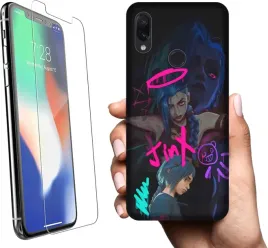 etui-na-xiaomi-redmi-note-7-telefon-wzory-arcane-szklo