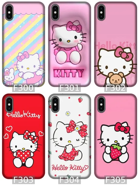 etui-na-apple-iphone-x-telefon-wzory-hello-kitty-kolor-bezbarwny