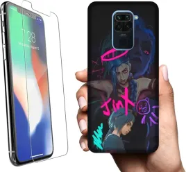 etui-na-xiaomi-redmi-note-9-telefon-wzory-arcane-szklo