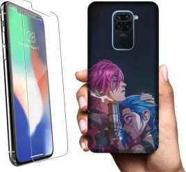 etui-na-xiaomi-redmi-note-9-telefon-wzory-arcane-szklo