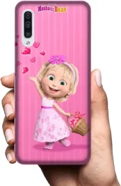 etui-na-samsung-galaxy-a50-telefon-wzory-masza-i-niedzwiedz