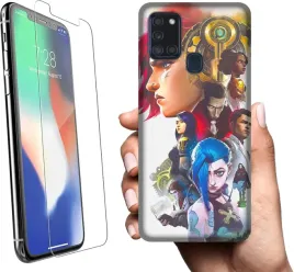 etui-na-samsung-galaxy-a21s-telefon-wzory-arcane-szklo