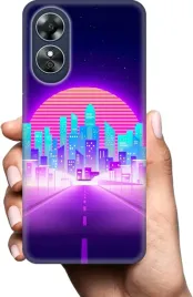 etui-na-oppo-a17-telefon-wzory-neonowe
