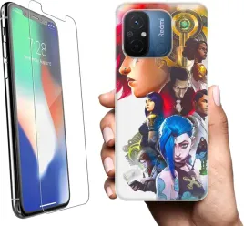 etui-na-xiaomi-redmi-12c-telefon-wzory-arcane-szklo