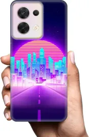 etui-na-oppo-reno8-telefon-wzory-neonowe