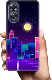 etui-na-oppo-a17-telefon-wzory-neonowe