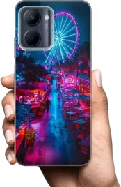 etui-na-realme-c33-telefon-wzory-neonowe