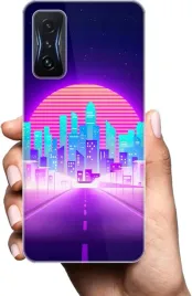 etui-na-xiaomi-poco-f4-gt-telefon-wzory-neonowe