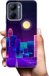 etui-na-realme-c33-telefon-wzory-neonowe