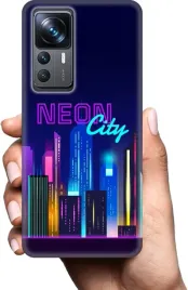 etui-na-xiaomi-12t-pro-telefon-wzory-neonowe