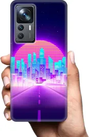 etui-na-xiaomi-12t-telefon-wzory-neonowe