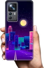 etui-na-xiaomi-12t-telefon-wzory-neonowe