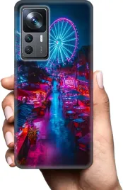 etui-na-xiaomi-12t-telefon-wzory-neonowe