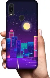 etui-na-xiaomi-redmi-note-7-telefon-wzory-neonowe