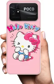 etui-na-xiaomi-poco-c40-telefon-wzory-hello-kitty