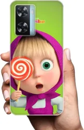 etui-na-oppo-a57s-telefon-wzory-masza-i-niedzwiedz