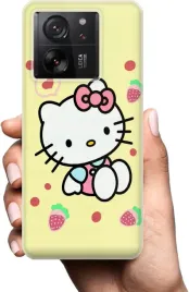 etui-na-xiaomi-13t-telefon-wzory-hello-kitty