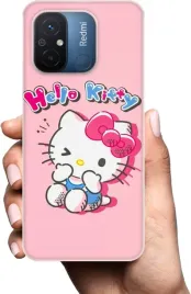 etui-na-xiaomi-redmi-12c-telefon-wzory-hello-kitty