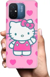 etui-na-xiaomi-redmi-12c-telefon-wzory-hello-kitty