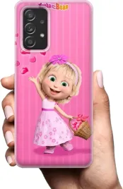 etui-na-samsung-galaxy-a52s-telefon-wzory-masza-i-niedzwiedz