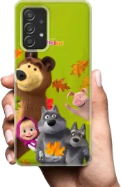 etui-na-samsung-galaxy-a52s-telefon-wzory-masza-i-niedzwiedz