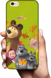 etui-na-apple-iphone-6s-plus-telefon-wzory-masza-i-niedzwiedz