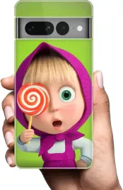 etui-na-google-pixel-7-pro-telefon-wzory-masza-i-niedzwiedz