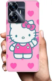 etui-na-realme-c55-telefon-wzory-hello-kitty