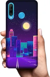 etui-na-huawei-p30-lite-telefon-wzory-neonowe