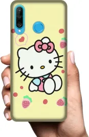 etui-na-huawei-p30-lite-telefon-wzory-hello-kitty