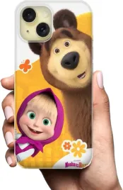 etui-na-apple-iphone-15-plus-telefon-wzory-masza-i-niedzwiedz