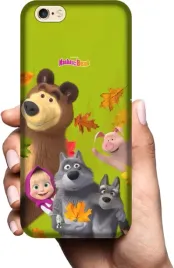 etui-na-apple-iphone-6-telefon-wzory-masza-i-niedzwiedz