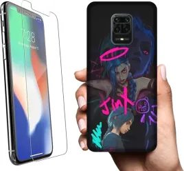 etui-na-xiaomi-redmi-note-9-pro-telefon-wzory-arcane-szklo