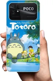 etui-na-xiaomi-poco-c40-telefon-wzory-totoro